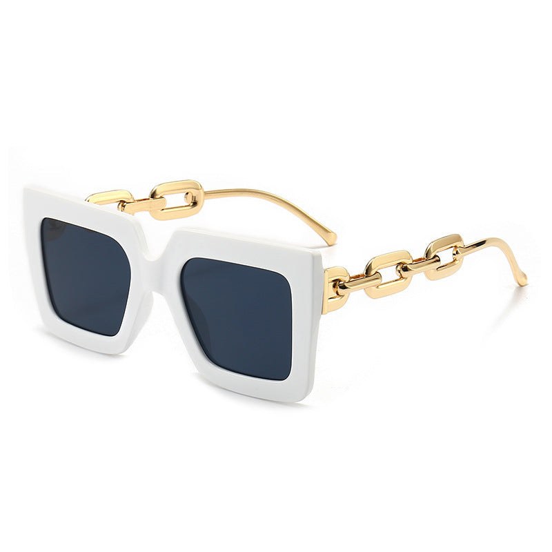 Square Chain Sunglasses Sun Glasses Fashion Sunglasses For Women