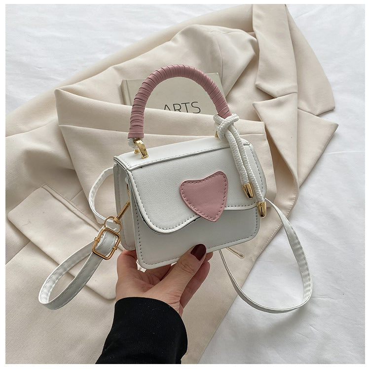 New Textured Portable Love Mini Bag For Women