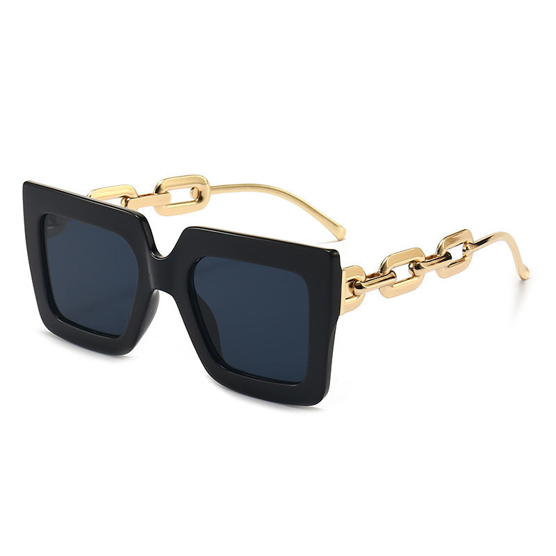 Square Chain Sunglasses Sun Glasses Fashion Sunglasses For Women