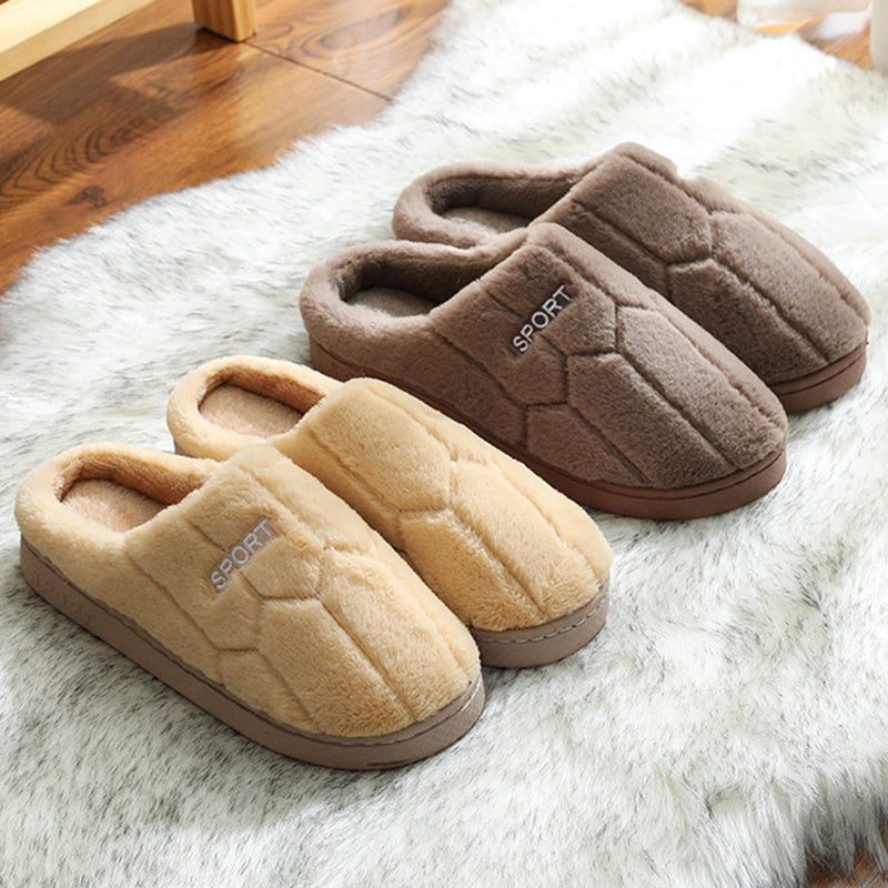 Unisex Slippers Cozy Plush House Slippers Warm Winter Slippers Indoor